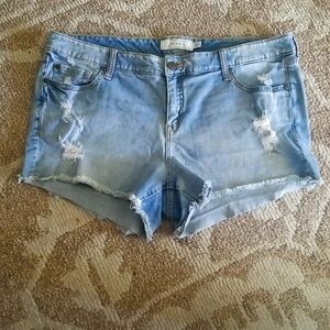 Torrid Feel the‎ Fit Distressed Shorts size 20